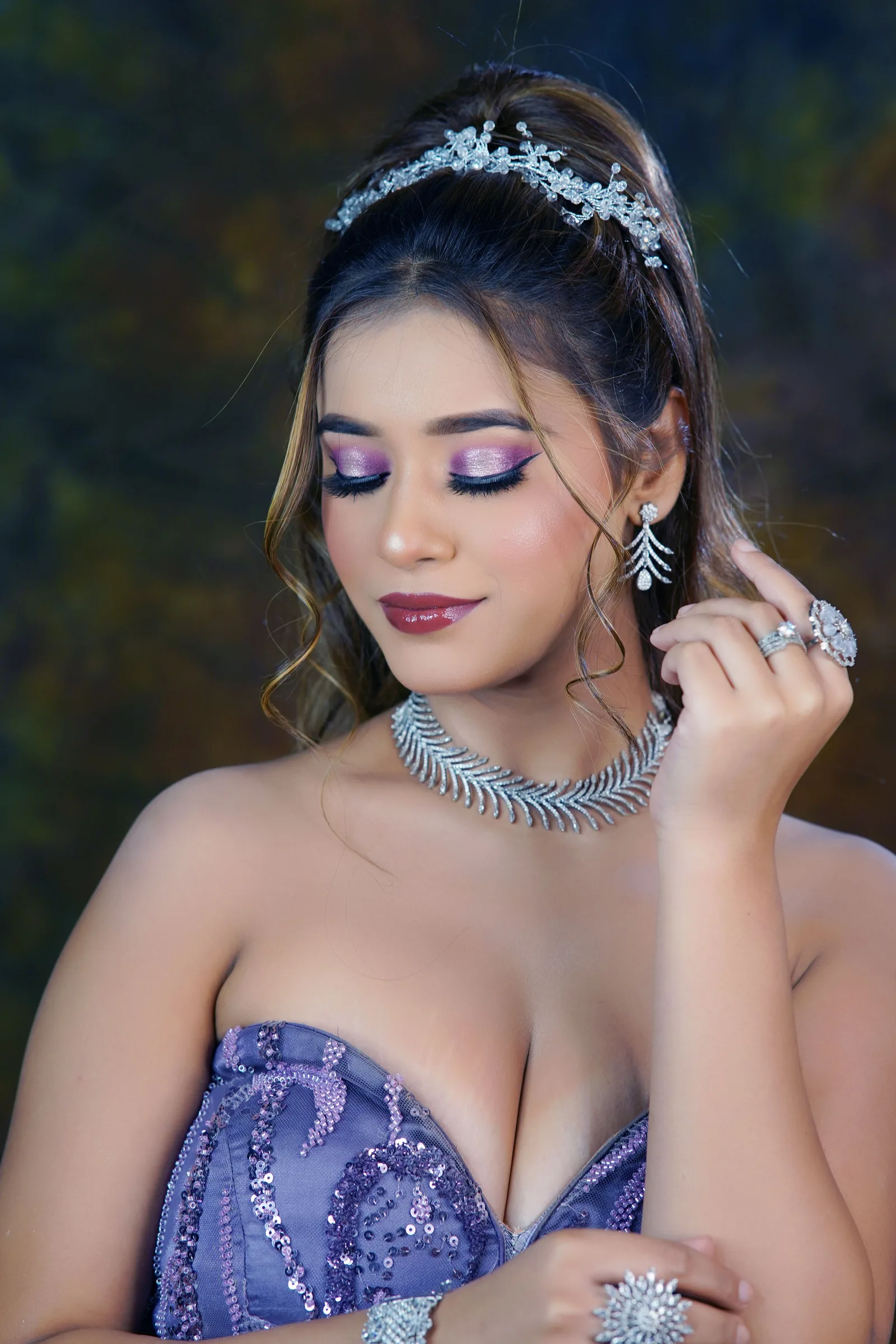 Gaun Lavender Keira